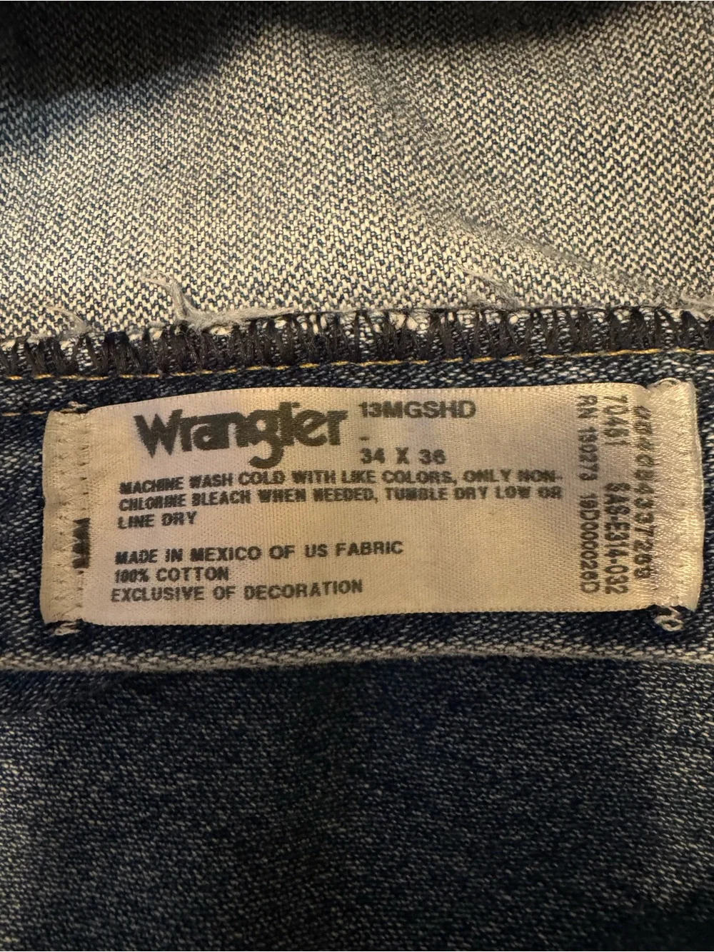 Wrangler men george